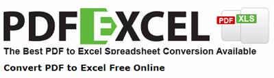 PDF to Excel Free Online Tool